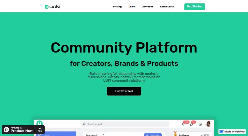 The UUKI homepage