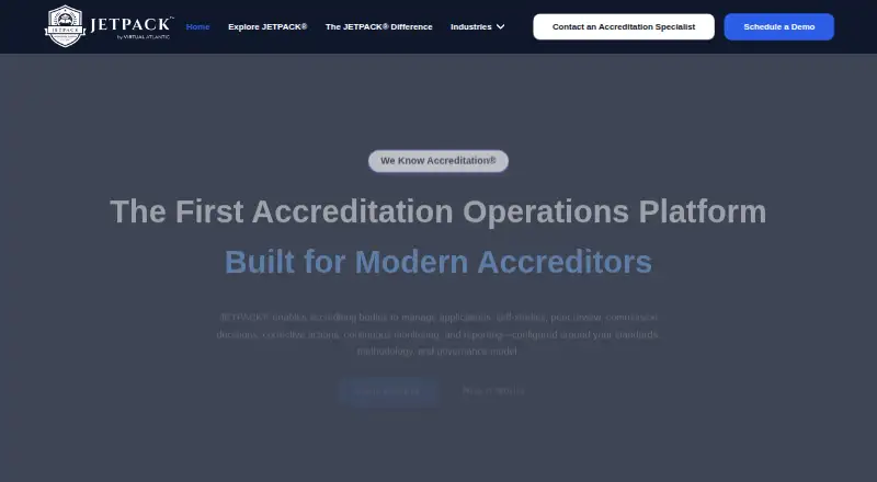 The JETPACK homepage