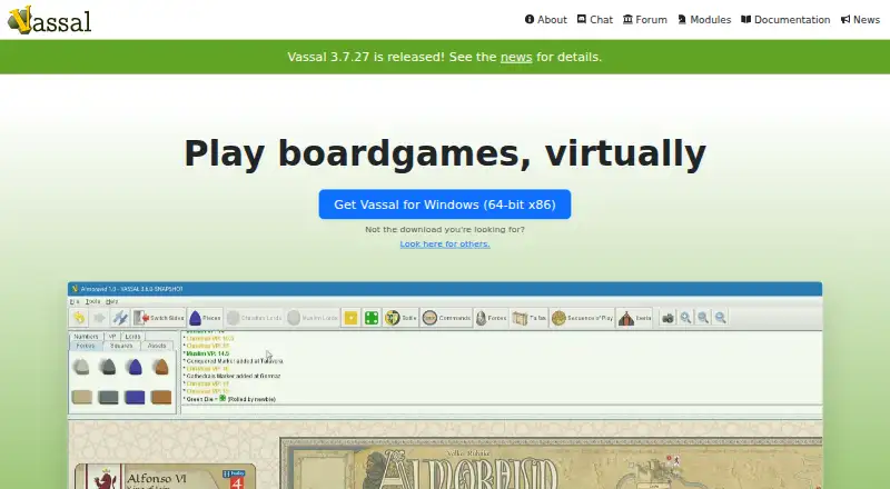 The VASSAL Engine homepage