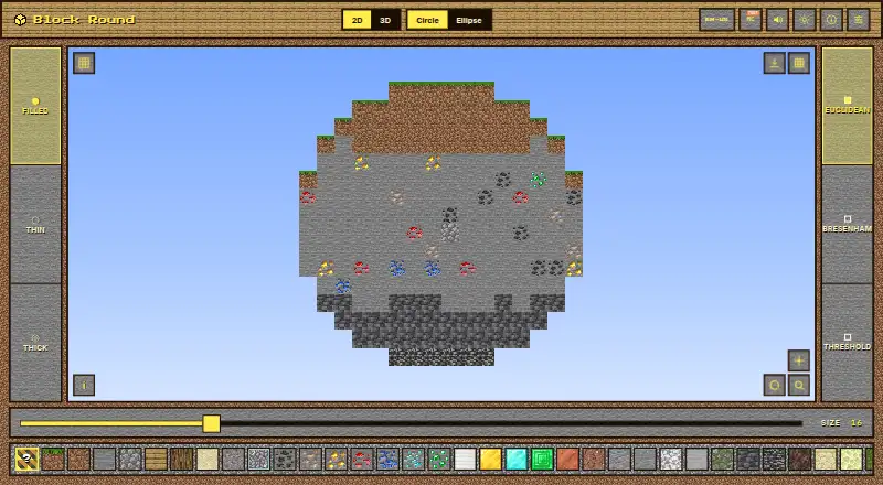 The Block Round homepage