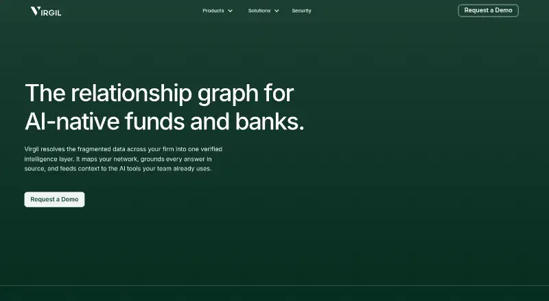 The Virgil homepage