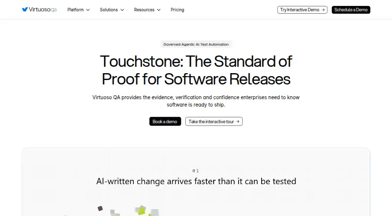The Virtuoso homepage