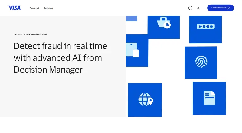 The Visa Decision Manager homepage