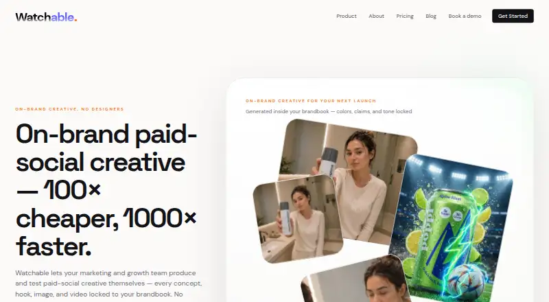 The Watchable homepage