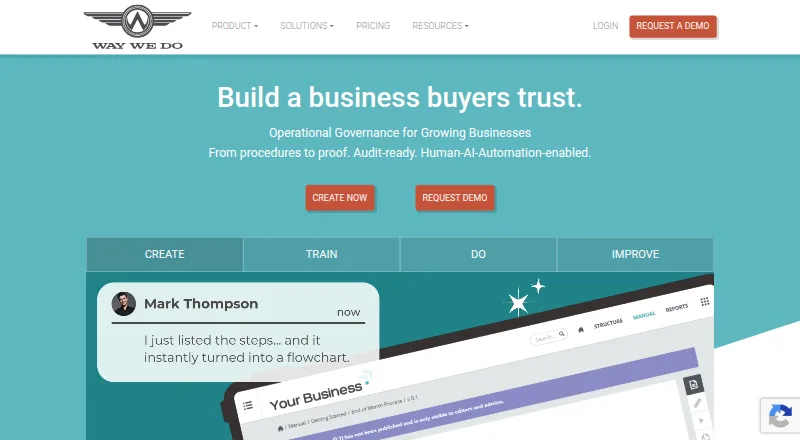 The Way We Do homepage