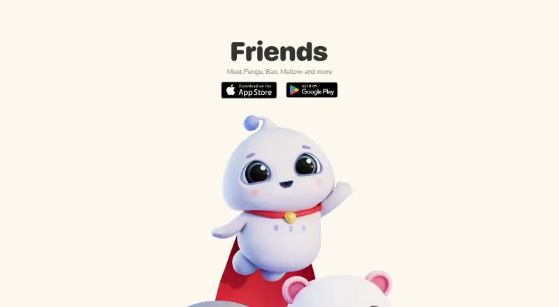 The Friends homepage