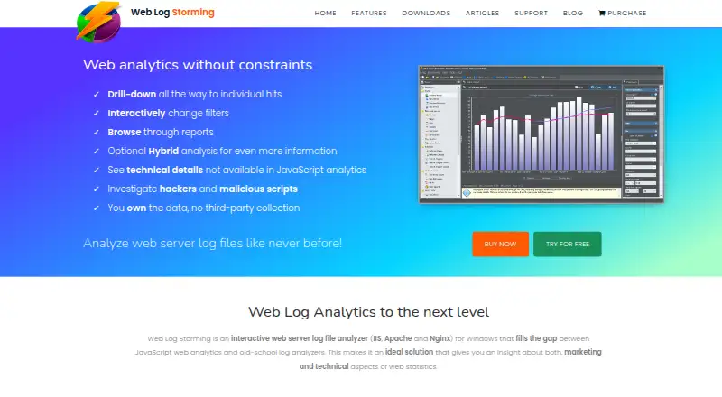 The Web Log Storming homepage