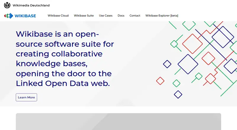 The Wikibase homepage