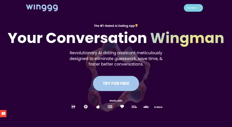 The Winggg homepage