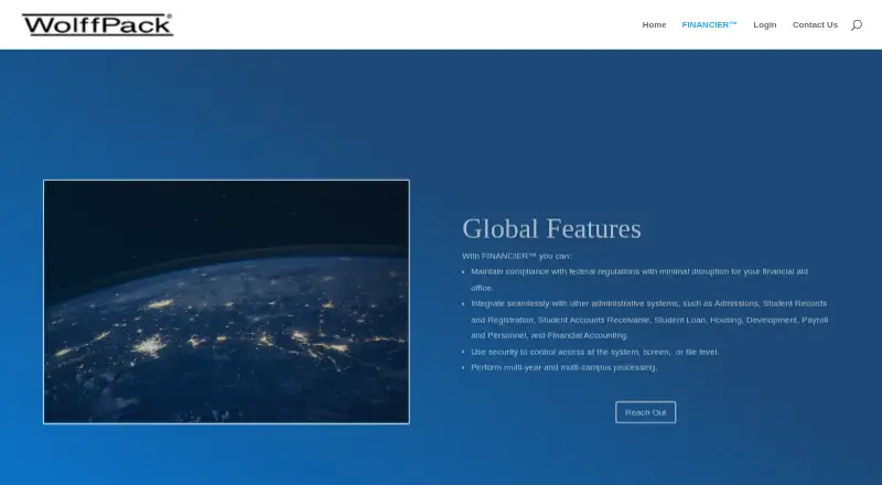 The FINANCIER homepage