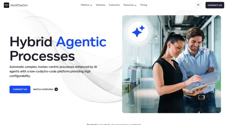 The WorkflowGen homepage