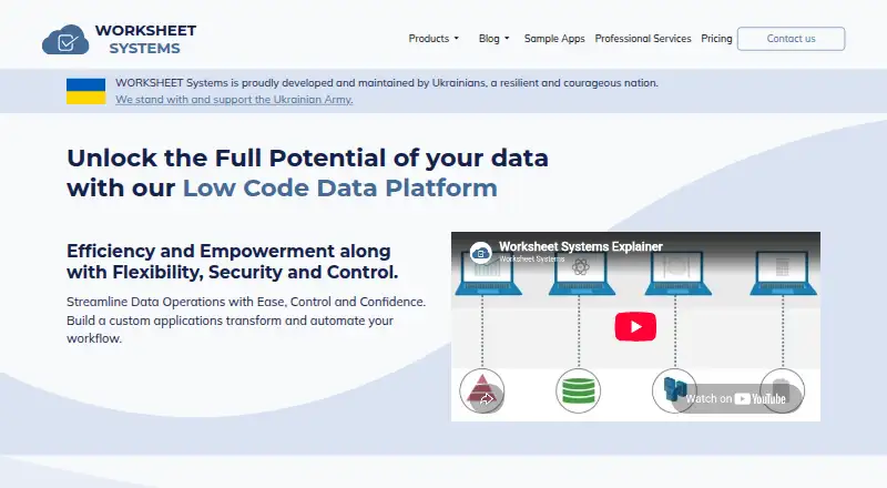 The Worksheet Systems homepage