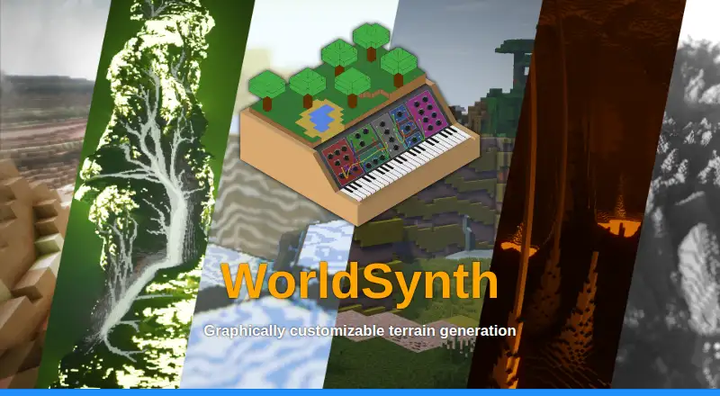 The WorldSynth homepage
