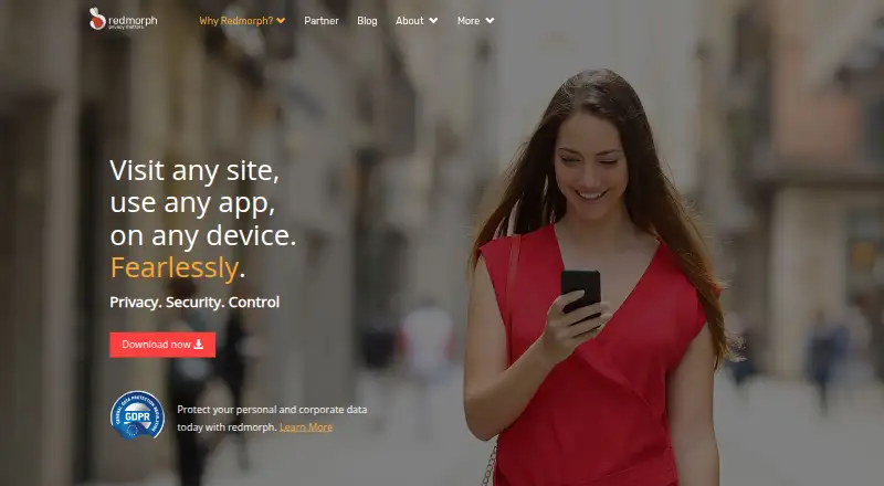 The Redmorph Browser Controller homepage