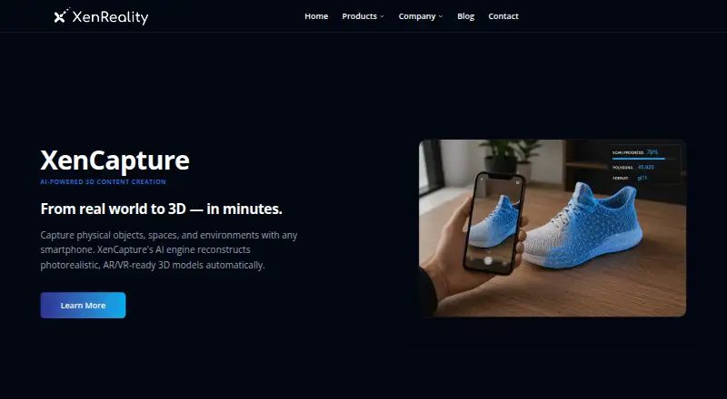 The XenCapture homepage