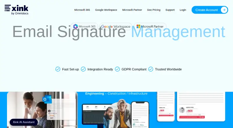 The Xink homepage