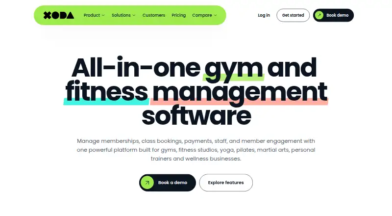 The XODA homepage