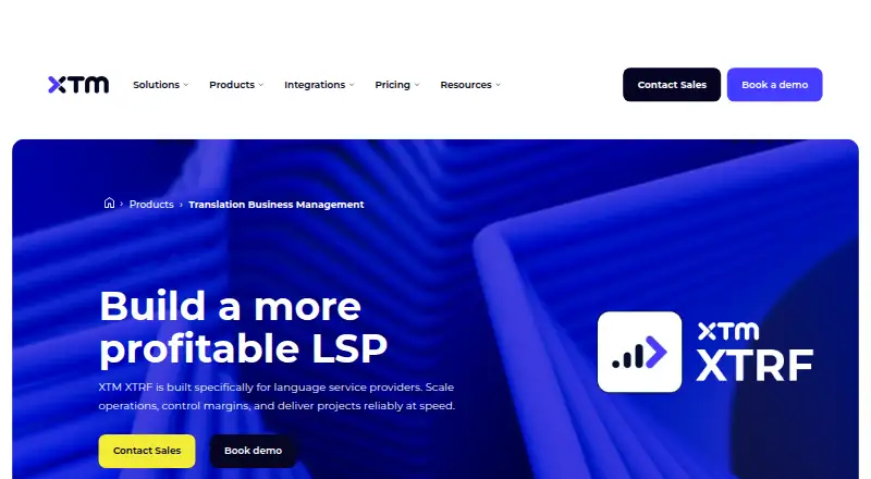 The XTRF homepage