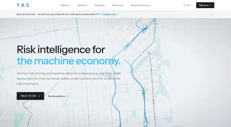 The YAS homepage