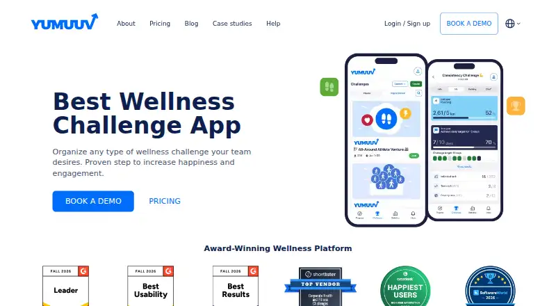 The YuMuuv homepage