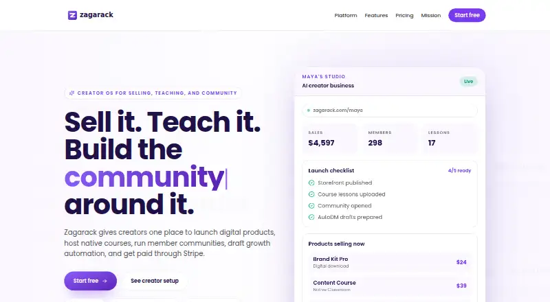 The Zagarack homepage