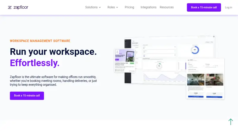 The Zapfloor homepage