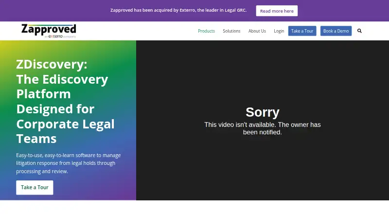 The ZDiscovery homepage