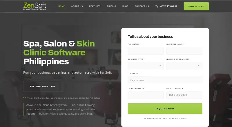 The ZenSoft homepage