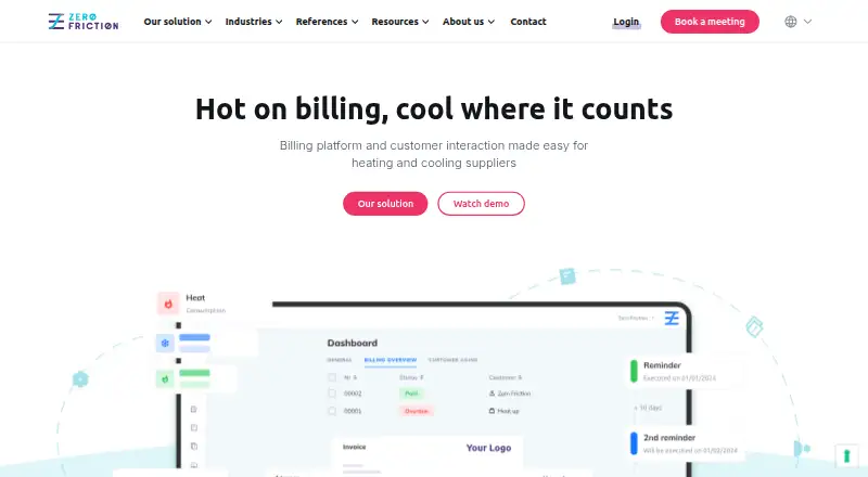The Zero Friction homepage
