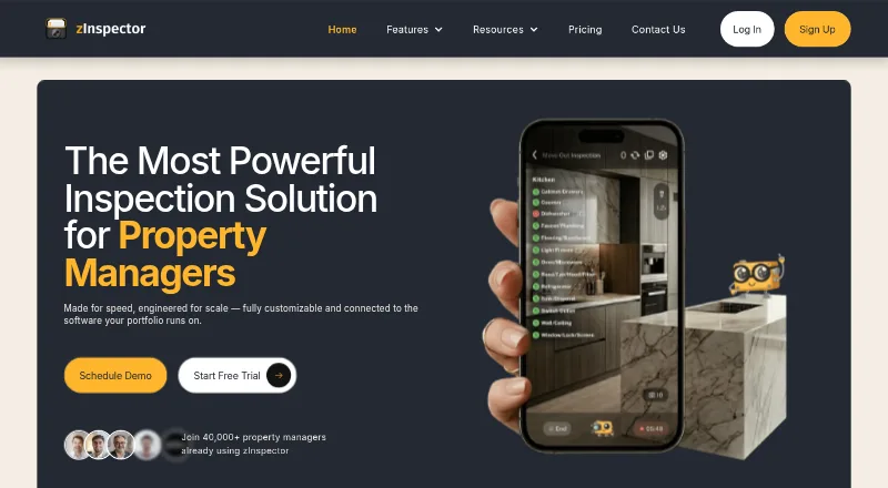 The zInspector homepage