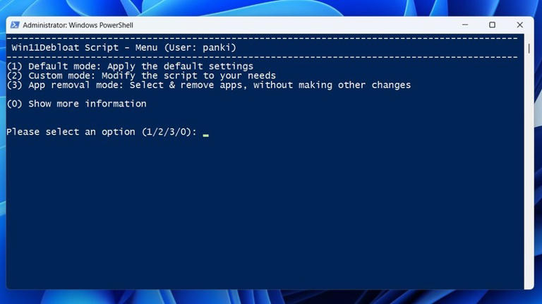 How to free up space on windows 11 by removing bloatware