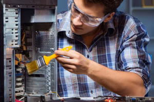 How to clean a computer’s internal components safely