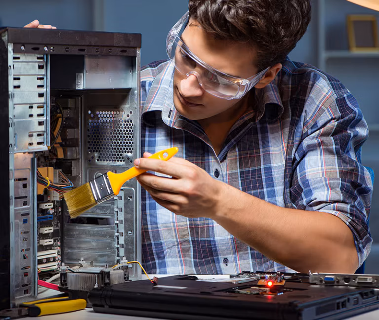How to clean a computer’s internal components safely