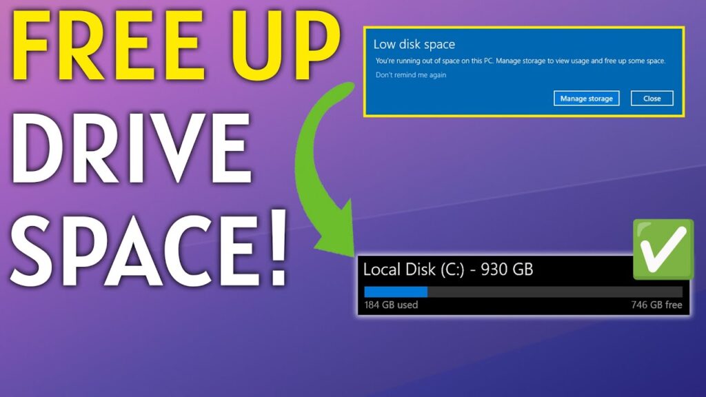How to Free Up Space on Windows 10 Without Deleting Important Files