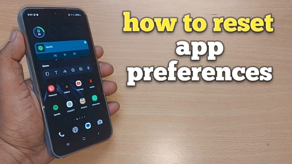 How to Reset App Preferences on Samsung Galaxy