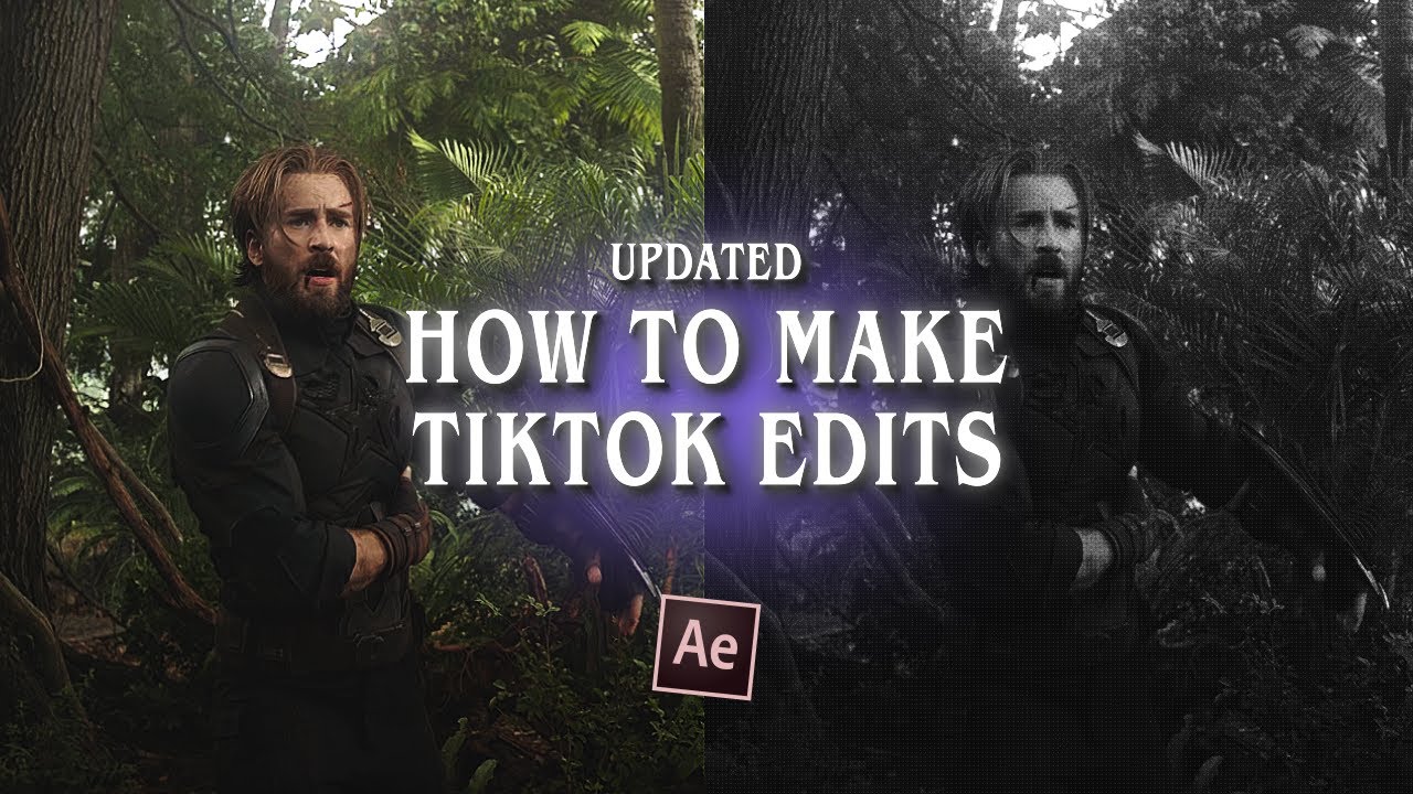 How to make aesthetic tiktok edits on phone
