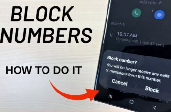 How to Block Numbers on Samsung Phone