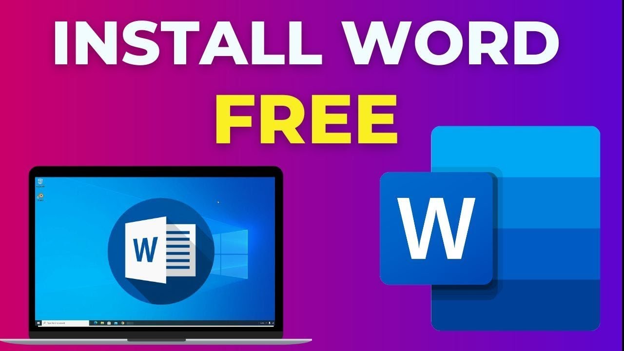 How to use microsoft word and excel on laptop