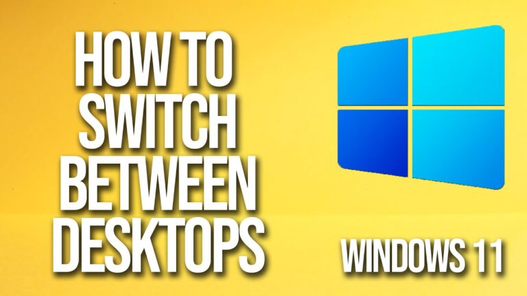 How to Switch Between Windows Using Keyboard